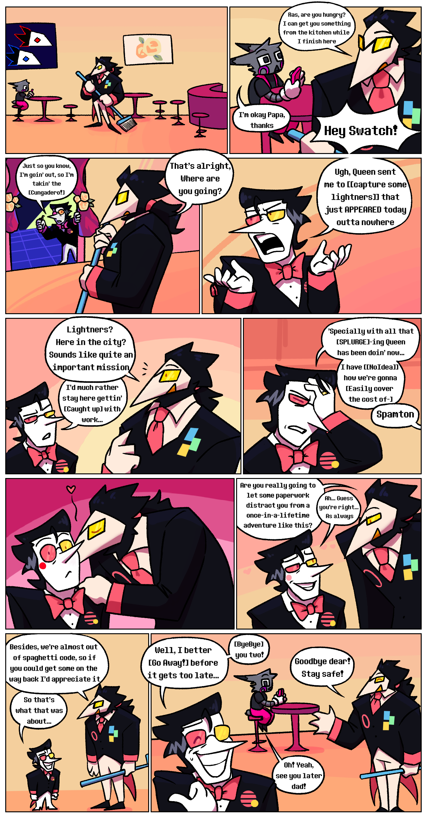 Stringless, Page 1